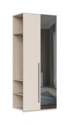 Module d'extension pour armoire / armoire à portes battantes Neiafu, couleur : cachemire, dimensions : 224 x 90 x 56