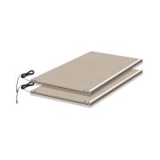 Lot de 2 étagères LED pour penderies Neiafu, couleur : décor textile