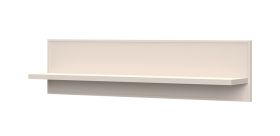 Étagère murale longue Neiafu 126 | Design moderne et épuré | Coloris cachemire | 30 x 120 x 21 cm