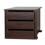 Tiroirs encastrables pour armoires / Couleur : Tabacco / Dimensions : 62 x 57 x 50 cm