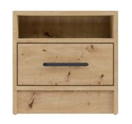 Table de chevet Hannut 34 | Chêne Artisan | 40 x 40 x 35 cm | Design moderne et fonctionnel
