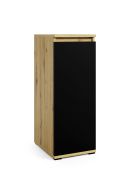 Commode étroite avec porte réversible Zapopan 01 | Design moderne et épuré | 88 x 30 x 40 cm | 3 compartiments | Pour entrée