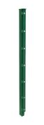 Poteau de clôture mod. A, Finition: Revêtement vert, Pour hauteur de clôture: 43 cm, Longueur: 45 cm, Points de fixation: 3
