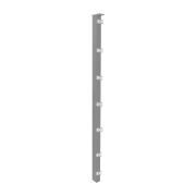 Poteau de clôture Mod. S, Finition: galvanisé, Pour hauteur de clôture: 183 cm, Longeur: 240 cm, Points de fixation: 10