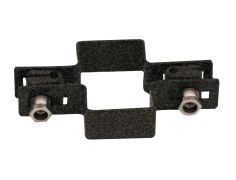 Agrafe de raccordement pour poteaux mod. U, Couleur: noir antique
