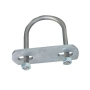 Étrier pour poteau rond , Taille : = 50 mm