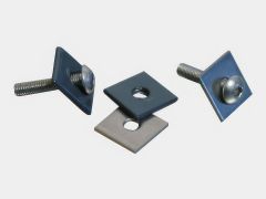 Plaque de fixation en acier inoxydable