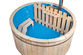 Revêtement en PVC pour Hot Tub Banera, Couleur : bleu
