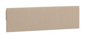 Tête de lit rembourée pour lit double Aegir 11 / 12 / 13, Couleur : Marron, Dimensions : 47,5 x 160 x 4 cm