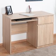Bureau moderne Olavarria 01 | Chêne Sonoma | 75 x 110 x 51 cm | Ligne épurée et rangement optimisé