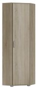 Armoire / meuble d'angle Lorengau 30, couleur : chêne Sonoma - Dimensions : 202 x 60 x 60 cm (H x L x P)