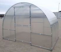Serre 33 HKP 6 mm, surface de base 24 m² - dimensions : 800 x 300 cm (L x l)