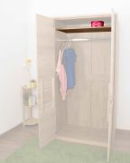 Etagère "Delphi" chêne sauvage naturel 54 - Dimensions : 46 x 54 cm (L x P)