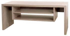 Meuble TV Kikori 12 en chêne Sonoma | 52 x 120 x 45 cm | Design moderne et espace optimisé
