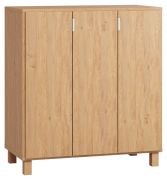 Commode Averias 06 chêne | 2 portes, 4 étagères | 100 x 90 x 47 cm | Design moderne et pratique