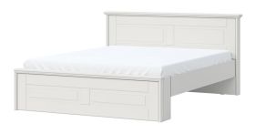 Lit double Falefa 19 | 180 x 200 cm | Couleur ivoire | Design moderne et structure solide