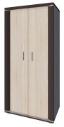 Armoire penderie Aitape 29 | chêne Sonoma foncé & clair | 188 x 90 x 55 cm | Grand espace de rangement