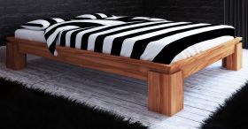 Lit double Tasman 03 en hêtre cœur massif huilé | 180 x 200 cm | Design raffiné et robustesse