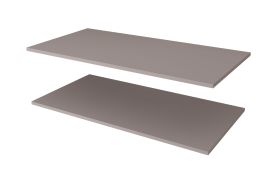 Tablette en bois pour armoire / Set de 2 pièces / Couleur : Cachemire / Pour armoires de largeur : 100 cm