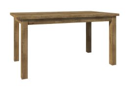 Table à manger extensible Selun 14 | Finition chêne foncé | 160-203 x 90 cm