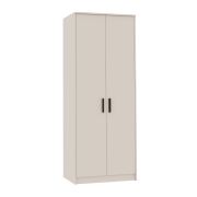 Armoire / Fafe 21 / Cachemire / Chêne Cremona / 2 portes / 195 x 75 x 54 cm / 1 tringle à vêtements / 2 compartiments / Soft Close / beaucoup d'espace de rangement