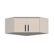 Rehausse d'armoire pour Fafe 08 / Cachemire / Chêne Cremona / 2 portes / Soft Close / 40 x 91 x 91 cm / Bicolore / Espace de rangement suffisant / Style sobre