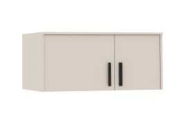 Rehausse d'armoire pour Fafe 01 / Couleur : Cachemire / Fonction soft-close / 2 portes / Dimensions : 88 x 54 x 40 cm / 1 compartiment / Design compact