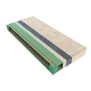 Matelas Sawa 03 avec ressorts Bonell - Surface de couchage : 90 x 200 cm