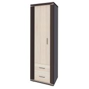Armoire Aitape 25 | chêne Sonoma foncé / clair | 188 x 60 x 40 cm | Design moderne et spacieux