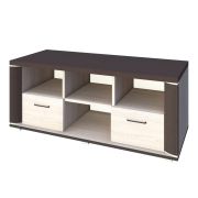 Meuble TV Aitape 07 | Chêne Sonoma foncé/clair | 53 x 135 x 49 cm | Design moderne & espace optimisé