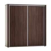 Armoire à portes coulissantes Aitape 18 | chêne foncé Sonoma | 188 x 150 x 60 cm | Rangement optimisé