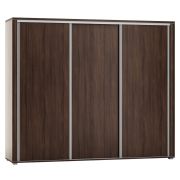 Armoire portes coulissantes 3 portes | Chêne Sonoma foncé | 188 x 200 x 60 cm | Aitape 38