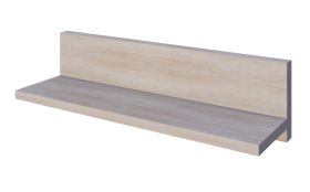 Étagère murale suspendue Kerowagi 07 | Finition chêne Sonoma | 30 x 118 x 23 cm