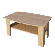 Table basse Rabaul 45 | chêne Sonoma | 120 x 60 x 54 cm | Design moderne et pratique