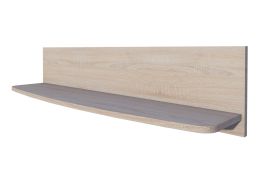 Étagère murale suspendue Rabaul 31 | Chêne Sonoma | 30 x 120 x 27 cm | Design moderne