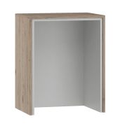 Extension pour bureau Cianjur, couleur : chêne / blanc - Dimensions : 77 x 60 x 45 cm (H x L x P)
