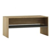 Table basse Ciomas 15 | chêne Sonoma & gris | 120 x 60 x 55 cm | Design moderne