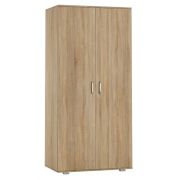 Armoire penderie Ciomas 24 | 2 portes battantes | chêne Sonoma | 190 x 90 x 55 cm