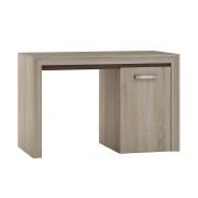 Bureau Kundiawa 15 | Chêne clair & chêne foncé | 78 x 120 x 60 cm | Rangement optimisé