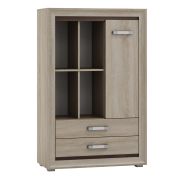 Commode Kundiawa 13 | Chêne Sonoma clair et foncé | 140 x 90 x 40 cm | Design moderne et élégant
