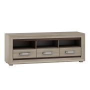 Meuble TV Kundiawa 16 | Chêne sonoma clair/foncé | 160 x 50 x 40 cm | Design moderne et rangement optimal