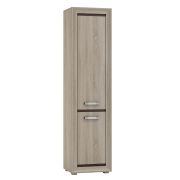 Armoire Kundiawa 34 | chêne clair Sonoma & chêne foncé Sonoma | 200 x 50 x 40 cm | Design moderne