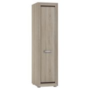 Armoire Kundiawa 37 | chêne clair & chêne foncé | 200 x 50 x 58 cm | Design moderne et rangement optimal