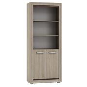 Armoire Kundiawa 31 | chêne clair & foncé Sonoma | 200 x 80 x 40 cm | Design moderne