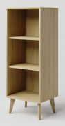 Étagère Aurornis 22 en pin massif naturel | 125 x 50 x 40 cm | Design moderne et chaleureux