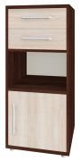 Commode Curug 01 | noyer / orme | 113 x 50 x 34 cm | Design moderne et chaleureux