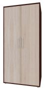 Armoire penderie Curug 14 | noyer / orme | 188 x 90 x 50 cm | Design intemporel et harmonieux