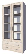 Vitrine Garut 12 | chêne Sonoma | 194 x 100 x 40 cm | Élégance moderne et grand espace de rangement