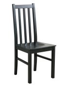 Chaise Haynasch en hêtre massif noir | Design classique | Résistante et élégante | Confort immédiat