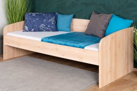 Lit enfant ou adolescent Benjamin 01 | Coloris hêtre | 90 x 200 cm | Design moderne et épuré